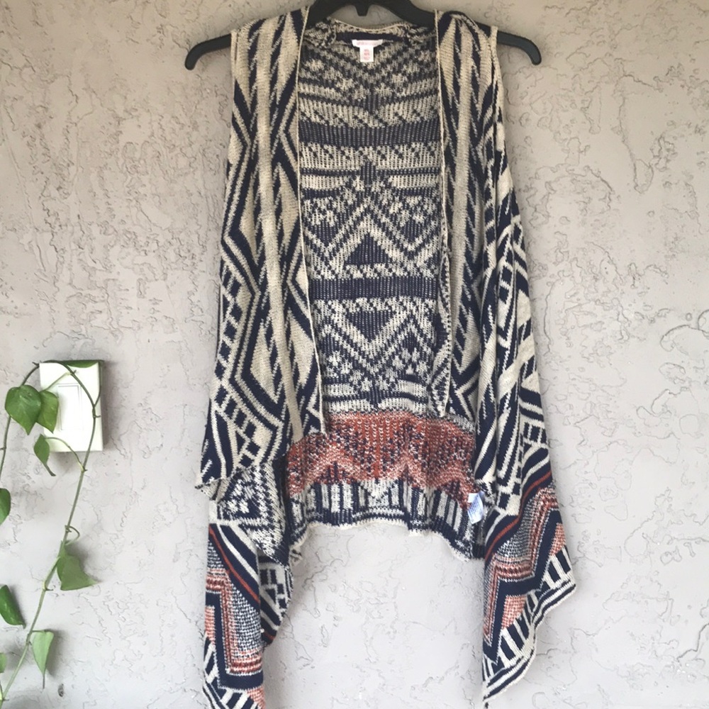 Long boho vest